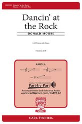 Dancin' at the Rock SAB choral sheet music cover